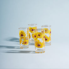 Load image into Gallery viewer, Sunflower Juice Glasses
