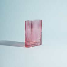 Load image into Gallery viewer, Ribbed Glass Vase
